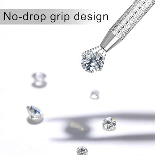 VOJO Piercing Ball Grabber Tool Kit 16G,18G Stainless Steel Flat Back Earrings Applicator with Threaded & Threadless Insertion Pins for Ear Nose Lip Body Jewelry Changes thumbnail 6