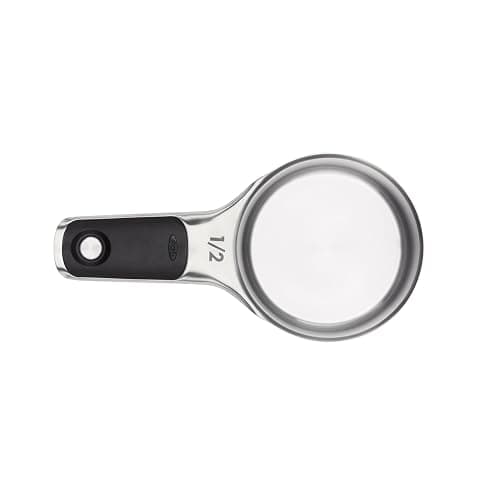 OXO Good Grips Stainless Steel Measuring Cups and Spoons 8-Piece Set, 4 Cups and 4 Spoons thumbnail 8