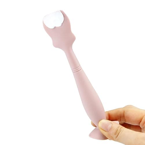 PandaEar 2 Pack Diaper Cream Spatula Applicator, Silicone Butt Spatula Baby Bum Brush, Diaper Cream Brushes for Babies Infants Newborn (Large Green, Small Pink) thumbnail 6