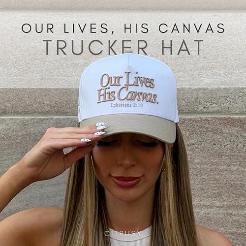 Vintage Faith & Forever Trucker Hat | Men & Women | Christian Cross Jesus Hats | Bachelorette Bride Hat | Cotton | Snapback thumbnail 4