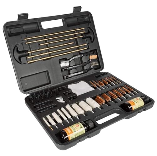 Hoppe's Deluxe Gun Cleaning Kit, 62 Piece Cleaning Kit with Oil, Brushes, Rods and More thumbnail 3