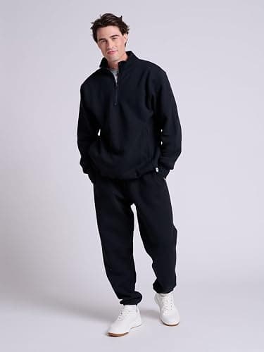 Russell Athletic Men's Dri Power Fleece Elastic Bottom Sweatpants, Relaxed Fit, Moisture Wicking, with or Without Pockets thumbnail 4