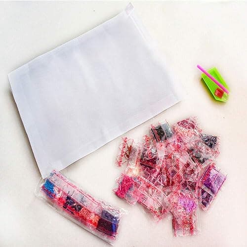 DIY 5D Diamond Painting by Number Kits, Crystal Rhinestone Diamond Embroidery Paintings Pictures Arts Craft for Home Wall Decor & Relaxation (Castle,30 * 40cm) thumbnail 7