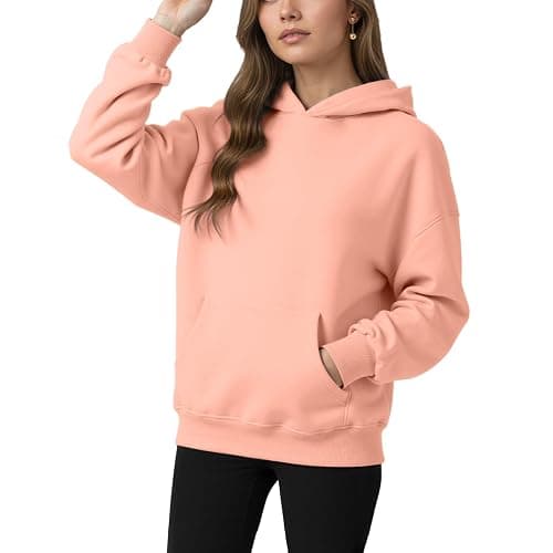 YARBCEN Womens Hooded Hoodies Sweatshirts - Long Sleeve Crewneck Sweaters With Pocket 2026 Fashion Spring Oversized Clothes - Image 1