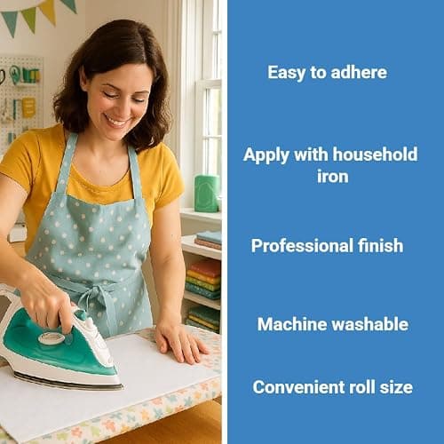 Fusible Fleece 20in x 5yd for Crafting, Quilting & Sewing by H.B.I. Products thumbnail 3