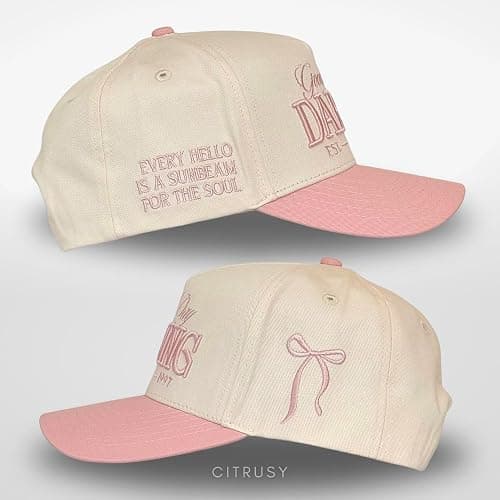 Vintage Fashion Trucker Hat | Men & Women | Trendy Cute Retro Red Caps for Country & Western | Camo Fur Cotton | Snapback thumbnail 3