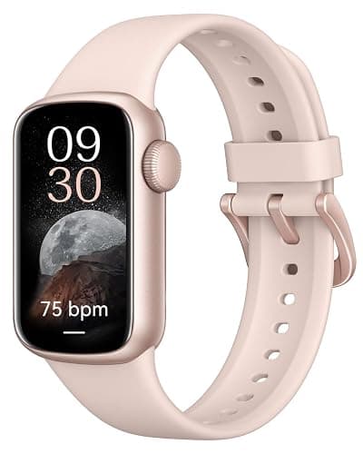 IMFRCHCS Fitness Tracker,Smart Watch with 1.47" Touch Display,137+Sport Modes Fitness Watch with Heart Rate Sleep Monitor, Step Counter,IP68 Waterproof Activity Trackers for Women Men (Blush Pink) - Image 1
