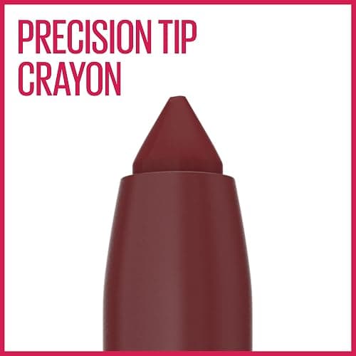 Maybelline Super Stay Ink Crayon Matte Longwear Lipstick Makeup, 165 Drive The Future, 0.04 oz thumbnail 5