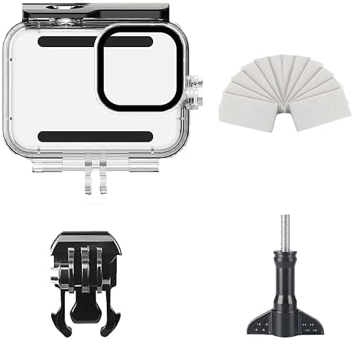 FitStill Underwater Waterproof Diving Housing for Go Pro Hero 13/12/11/10/9 Black,60M/196FT Protective Underwater Diving Housing Shell Accessories (Hero 13/12/11/10/9 Black) thumbnail 7