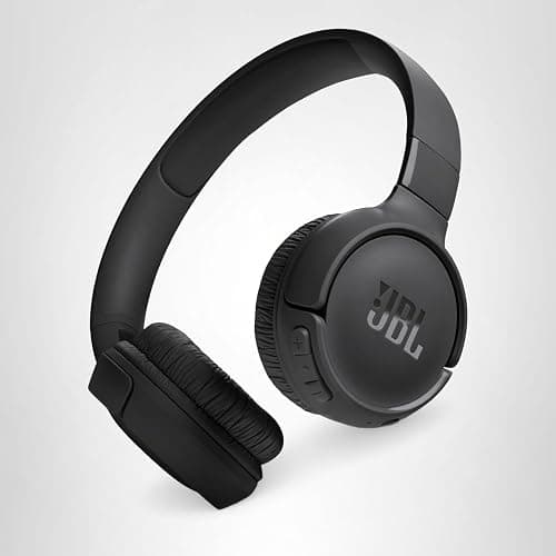 JBL Tune 520BT - Wireless On-Ear Headphones, Up to 57H Battery Life and Speed Charge, Lightweight, Comfortable and Foldable Design, Hands-Free Calls with Voice Aware (Black) thumbnail 9