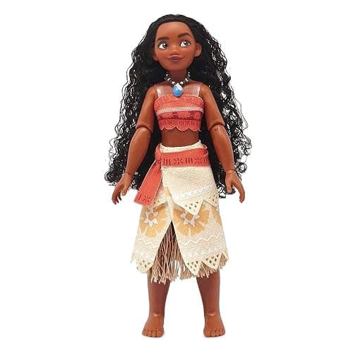 Disney Store Official Princess Classic Doll (Moana), 11 Inches, Includes Brush with Molded Details, Fully Posable Toy in Classic Outfit - Disney Princess Toys thumbnail 5