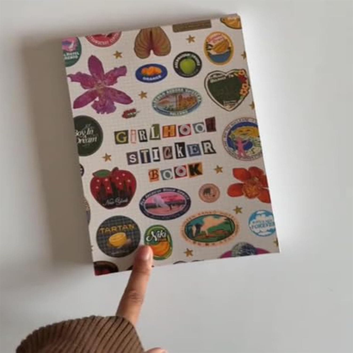 Girlhood Sticker Book, 1260+ Cute Stickers for Journaling, Scrapbooking, DIY Decoration, 55 Pages with Aesthetic Pastel Letters, Fruity Icons, Bows & Tickets (1 Pcs) thumbnail 7