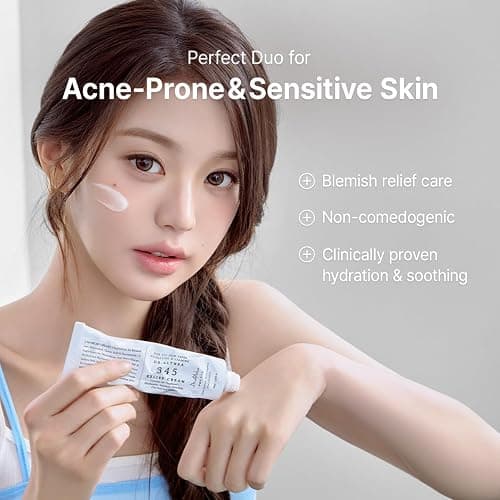 Dr.Althea 345 Relief Cream & Mist Duo, Korean Vegan Skin Care Set | Soothing Recovery & Moisture for Sensitive Skin, Daily Post-Acne Moisturizer, Versatile Hydration Mist Spray thumbnail 3