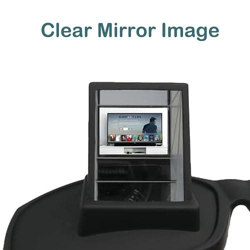 Horizontals Lazy Glasses Prism Glasses – 90° HD Vision for Bed Reading & TV Watching, Lightweight Horizontal Spectacles with Ergonomic Design (Black Frame) thumbnail 5