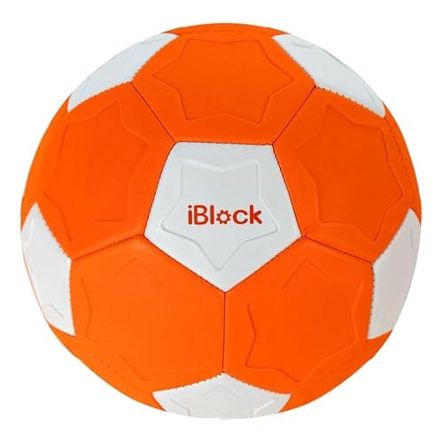 Smartwo Curve Soccer Ball for Kids Size 4, Swerve Soft Soccer Ball for Boys and Girls, Indoor and Outdoor Activities Games, Safe Kick Play in Inside House, Backyard and Lawn, Comes with Pump - Image 1
