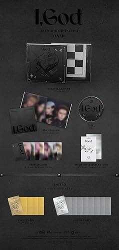 XLOV I, GOD 2nd Mini Album I GOD 4 VER SET (I + G + O + D 4 VER SET) thumbnail 6