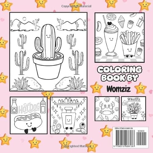 Fluffy & Plushie Originals: Cute and Cozy Coloring Book: A Birthday, Easter, Christmas Gift for Kids, Tweens, Teens and Adults who Love Animal, Food, Flower Plush Toys (Fluffy & Plushie Series) thumbnail 2