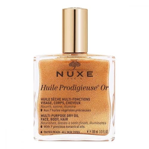 NUXE Huile Prodigieuse Or NF - Olio secco multifunzionale per viso, corpo e capelli, 100 ml - Image 1