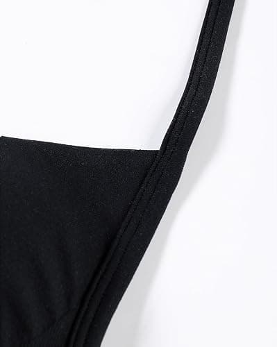 AUROLA Influence Strappy Bra Sports Bras for Women, Backless Padded Impact Strappy Bra Workout Gym Yoga with Removable Cups thumbnail 8