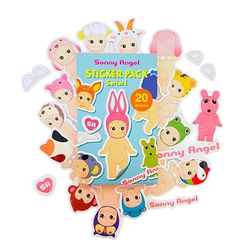 SONNY ANGEL Sticker pack series 1 – box of 20 stickers - Image 1