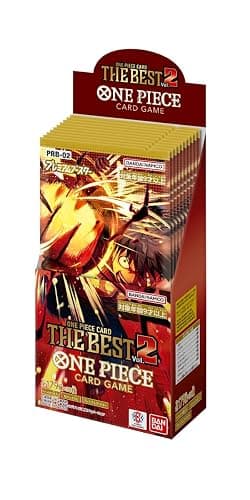 BANDAI One Piece Card Game The Best Vol.2 (PRB-02) Booster Box (Japanese) - 10 Packs - Image 1