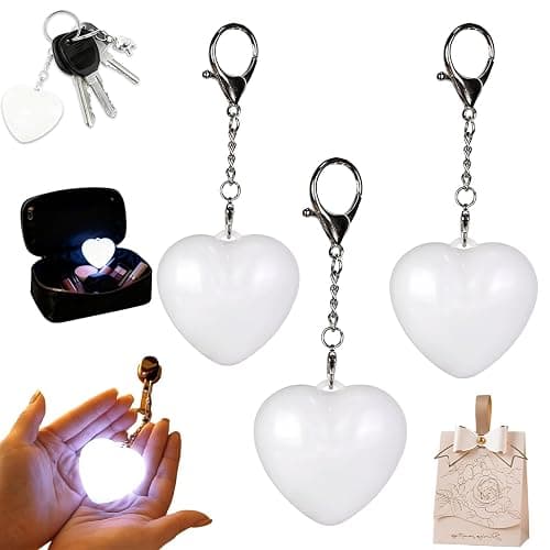 2026 New Love Wallet Tote Bag Touch Sensing Light, Purse Light for Women, LED Automatic Glow Lights, Heart Bag Lamp with Motion Sensor, Rechargeable Mini Flashlight for Handbags & Gifts (A-White) - Image 1