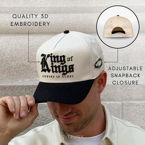 Vintage Faith & Forever Trucker Hat | Men & Women | Christian Cross Jesus Hats | Bachelorette Bride Hat | Cotton | Snapback thumbnail 6