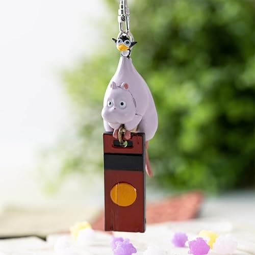 Studio Ghibli - Spirited Away - BOH Mouse & Fly Bird, Benelic Key Chain thumbnail 2