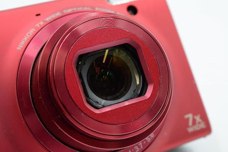 Nikon COOLPIX S6100 16 MP Digital Camera with 7x NIKKOR Wide-Angle Optical Zoom Lens and 3-Inch Touch-Panel LCD (Red) thumbnail 3