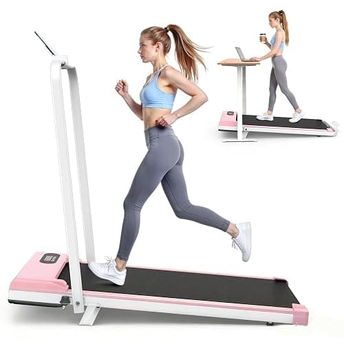 Dskeuzeew Tapis Roulant Con Inclinazione 7%, 3 IN 1 Tapis Roulant Pieghevole, Walking Pad - Image 1