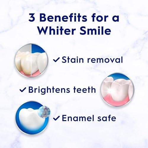 Crest 3D White Advanced Luminous Mint Teeth Whitening Toothpaste, Crest Toothpaste, 3.7 oz Pack of 4 - Helps Remove Surface Stains, Whitens Teeth, Strengthens Tooth Enamel, Protects Against Cavities thumbnail 2