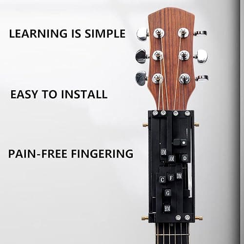 Guitars Learning Tools and Guitar Accessories Guitar for Beginners:Guitar Chord Pressers, Chord Trainers, Starter Learning Kits guitar for beginners guitars thumbnail 7