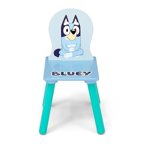 Delta Children Bluey 3-Piece Toddler Playroom Set – Includes Table, Chair and Toy Box, Blue - Bluey - Playroom Set thumbnail 11