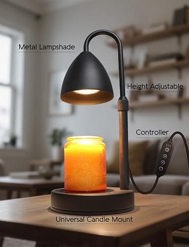 Black Candle Warmer Lamp thumbnail 4