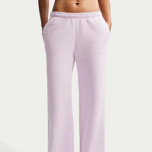 Nike Women's Studio Fleece Standard Wide Leg Pant thumbnail 3