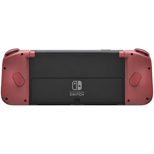 HORI Nintendo Switch Split Pad Compact (Apricot Red) - Ergonomic Controller for Handheld Mode - Officially Licensed by Nintendo thumbnail 3