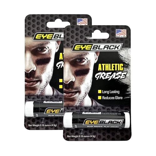 EyeBlack BattlePaint – Bright Colored Under Eye Black Grease for Pro Athletes and Super Fans – Baseball, Softball, Football – 2 Sticks thumbnail 8