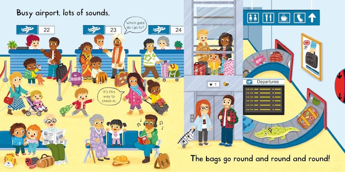 Busy Airport: A Push, Pull, Slide Book thumbnail 3