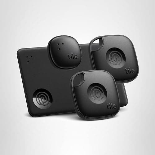 Life360 Tile Essentials - Bluetooth Trackers & Item Locators for Keys, Wallets, Remotes & More; Easily Find All Your Things. Both iOS and Android Compatible. 4-Pack (Mates/Slim/Sticker) thumbnail 7