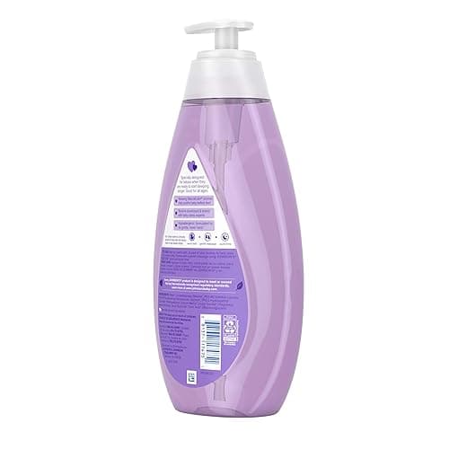 Johnson's Bedtime Baby Bath with Soothing NaturalCalm Aromas, Hypoallergenic & Tear-Free Liquid Baby Bath Formula, No Parabens, Sulfates, Dyes, or Phthalates, 27.1 fl. oz thumbnail 8