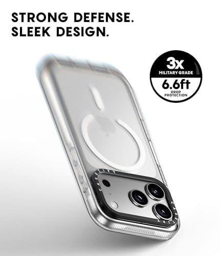 CASETiFY for iPhone 17 Case - Impact Clear Compatible with MagSafe | Not Yellowing | 6.6 ft. 3X Military Grade Drop Protection | Sea Shore | Clear thumbnail 5