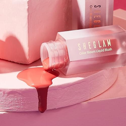 SHEGLAM Color Bloom Liquid Blush Makeup for Cheeks Matte Finish-Love Cake thumbnail 3