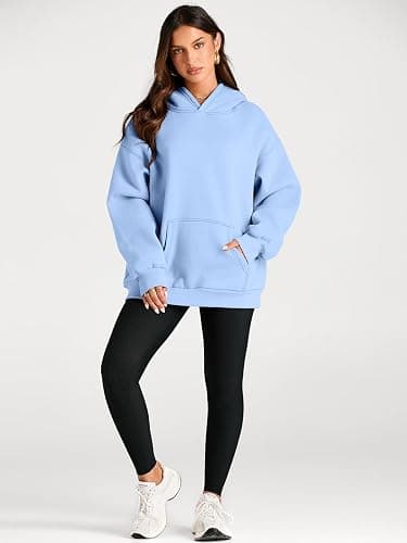 Trendy Queen Womens Oversized Hoodies Fleece Sweatshirts Fall Fashion Pullover Sweaters Winter Clothes thumbnail 5