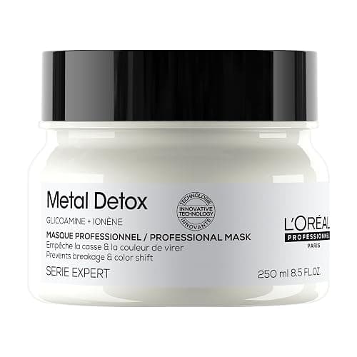 L’Oréal Professionnel, Metal Detox, Routine Anti-Casse pour Cheveux Abîmés & Cassants, Colorés ou Naturels, Détoxifie, Renforce & Protège la Fibre, Brillance & Couleur Longue Durée, Série Expert - Image 1