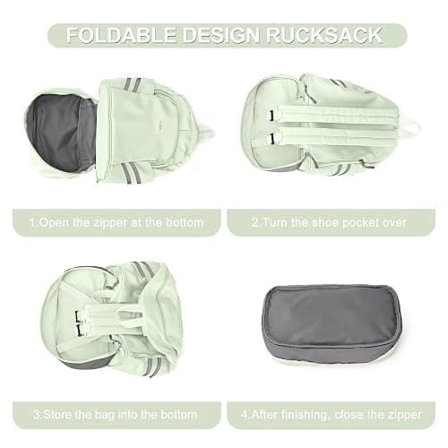coofay Gym Backpack For Women Waterproof Backpack With Shoe Compartment Lightweight Travel Backpack Workout Sports Backpacks Large Gym Bag thumbnail 7