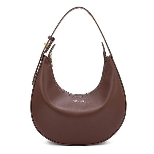 Keyli Shoulder Bag for Women Stylish Casual Clutch Purses for Women 3 Ways Adjust Strap Hobo Handbags with Zip Closure - Image 1