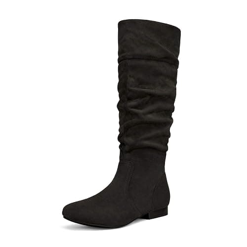 DREAM PAIRS Women's Knee High Pull On Fall Weather Winter Boots - Image 1