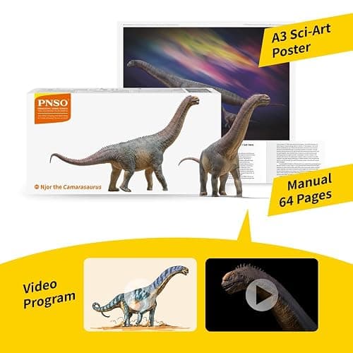PNSO Prehistoric Dinosaur Models:85 Njor the Camarasaurus thumbnail 4