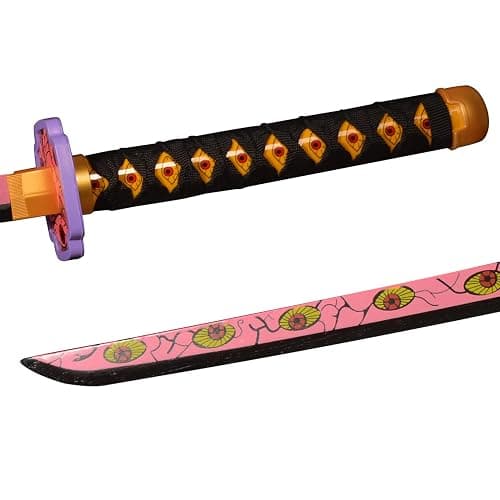 SV Anime Demon Slayer Sword Katana 41 Inch Decorative Collectible Gift Cosplay Sword，Various Styles Available thumbnail 5
