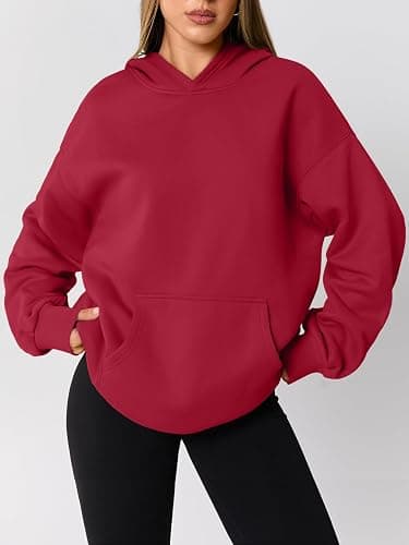AUTOMET Womens Oversized Hoodies Fleece Trendy Sweatshirts Fall Fashion 2025 Pullover Winter Clothing Outfits thumbnail 2